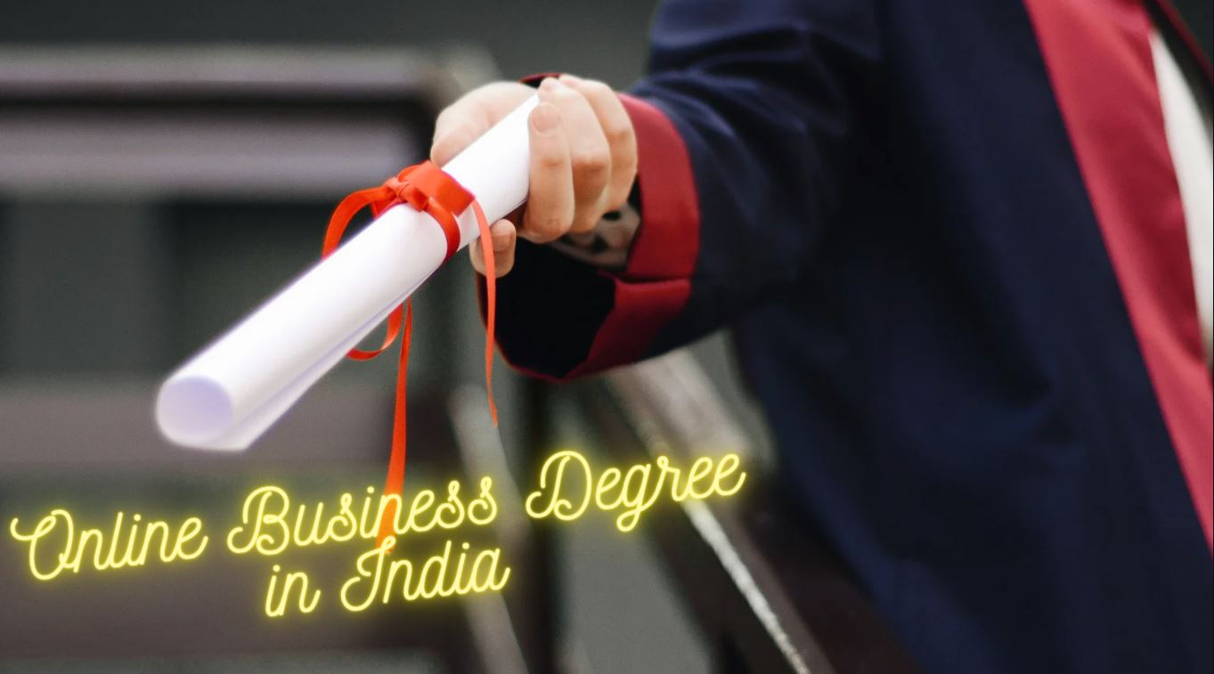 Where Can You Pursue Online Business Degree In India