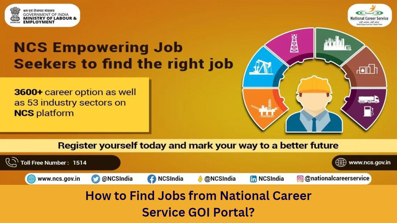 How to Find Jobs from National Career Service GOI Portal?