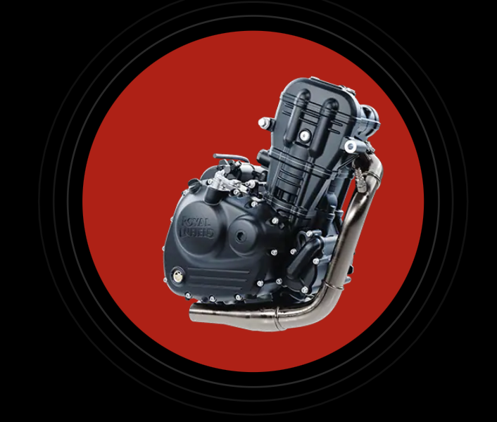 2026 Royal Enfield Guerrilla 450 Engine