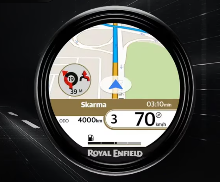 2026 Royal Enfield Guerrilla 450 Launched in India - Instrument Cluster