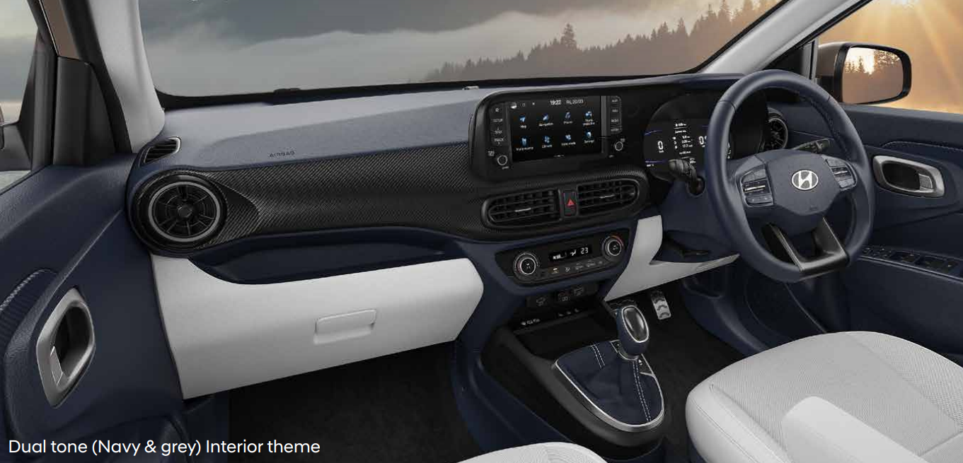 Hyundai Exter Facelift Interior View
