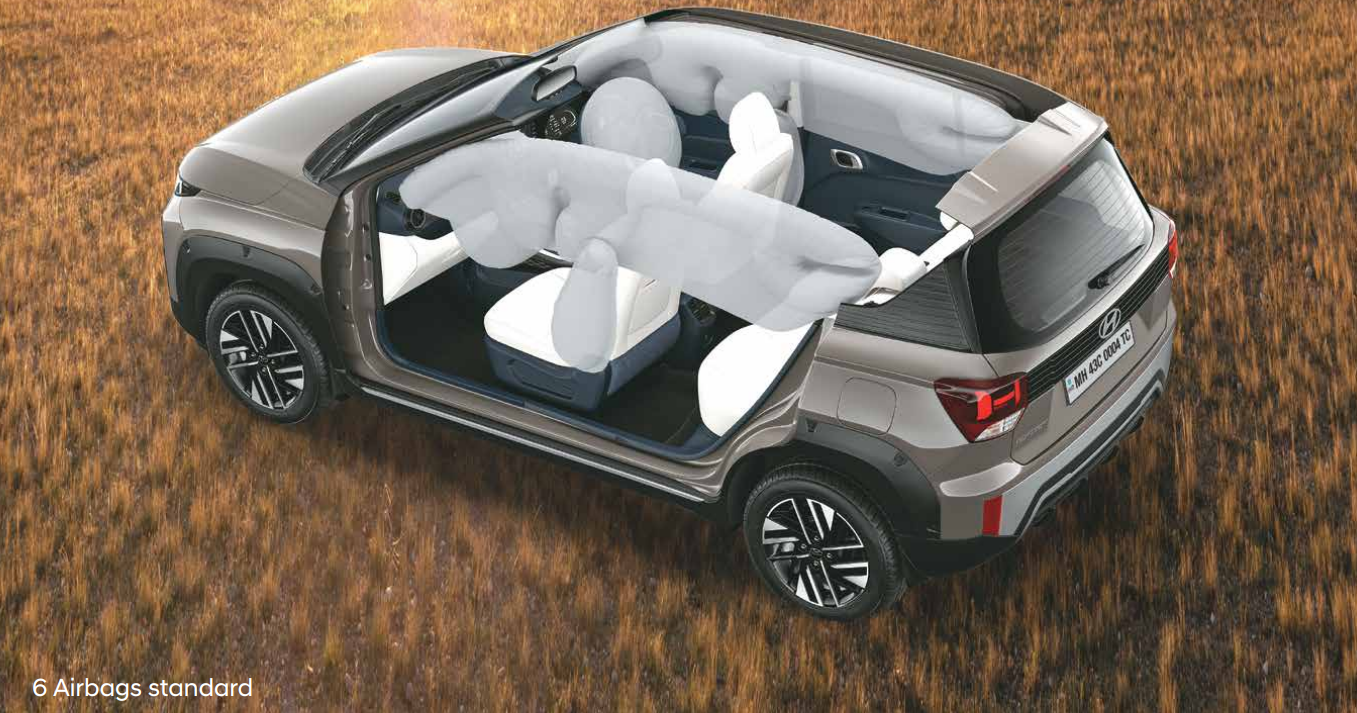 Hyundai Exter Facelift Safety Features