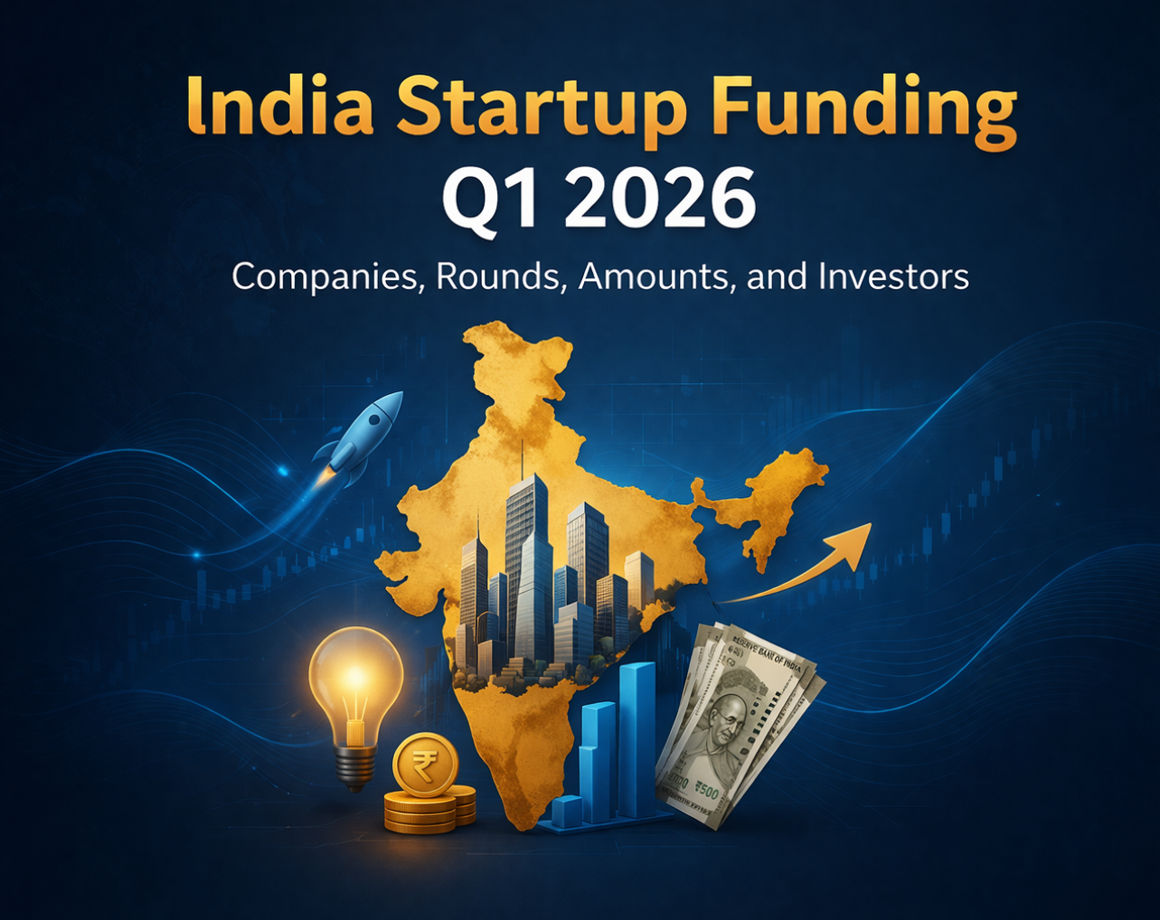 India Startup Funding Q1 2026: Companies, Rounds, Amounts, and Investors