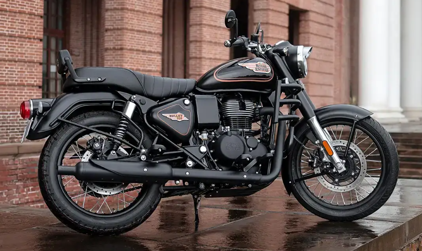 RE Bullet - Side View Stealth Black