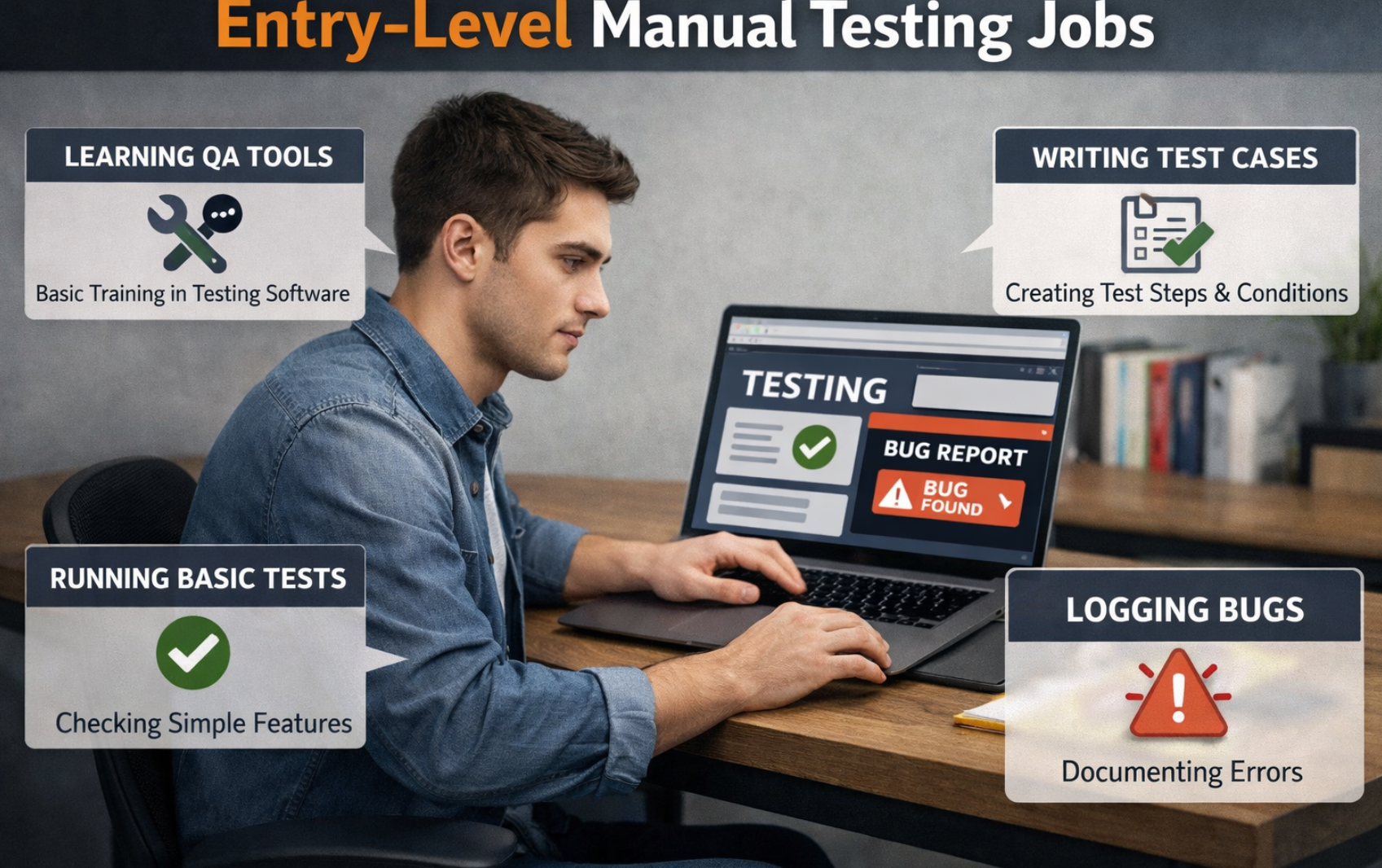Top 50 Interview Questions For Entry Level Manual Testing Job