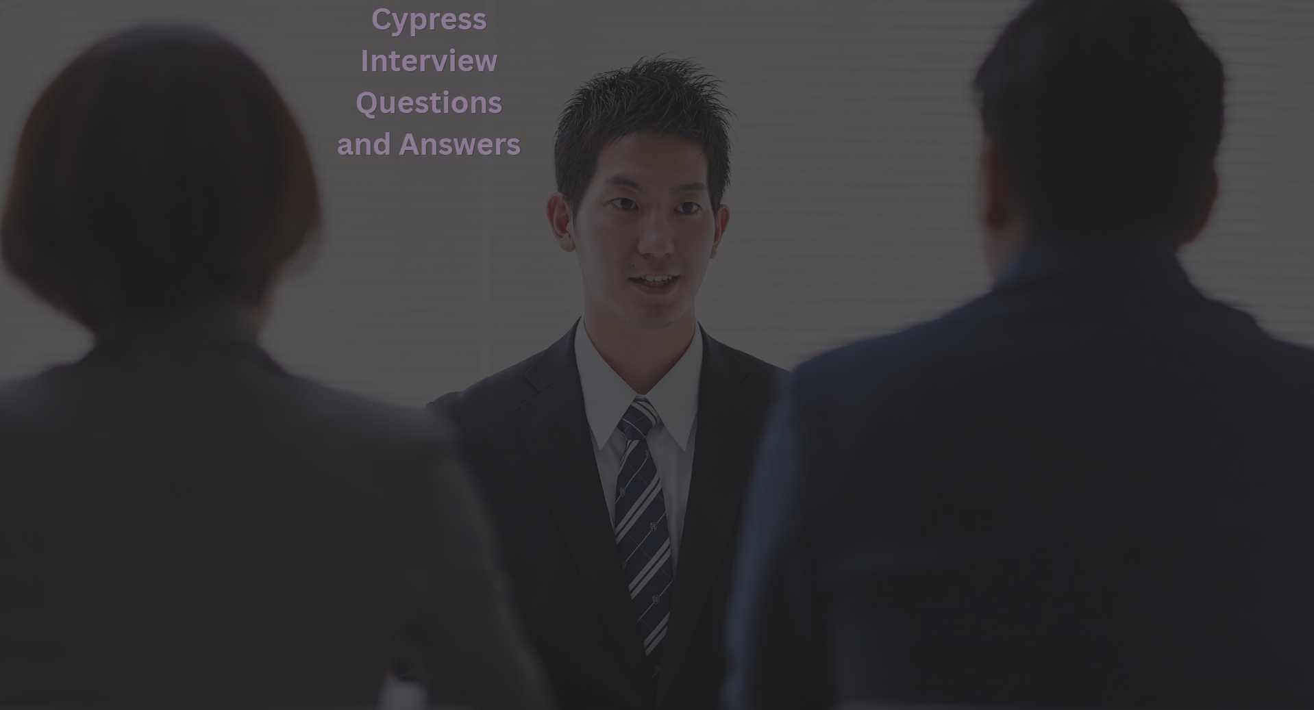 Top Cypress Interview Questions and Answers for Automation Testing