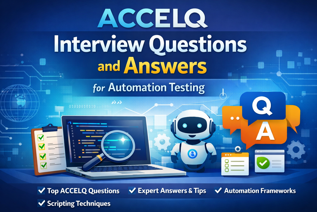 ACCELQ Interview Questions and Answers for Automation Testing