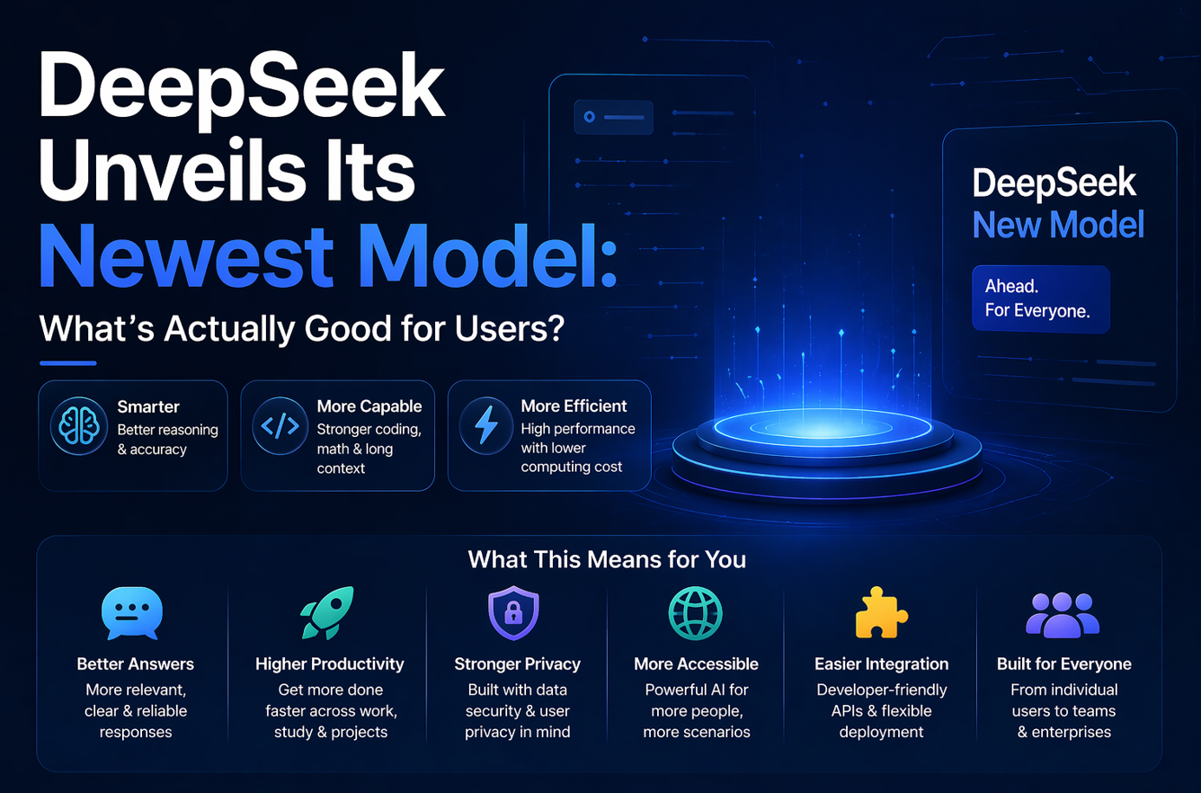 DeepSeek Unveils Its Newest Model- What’s Actually Good for Users