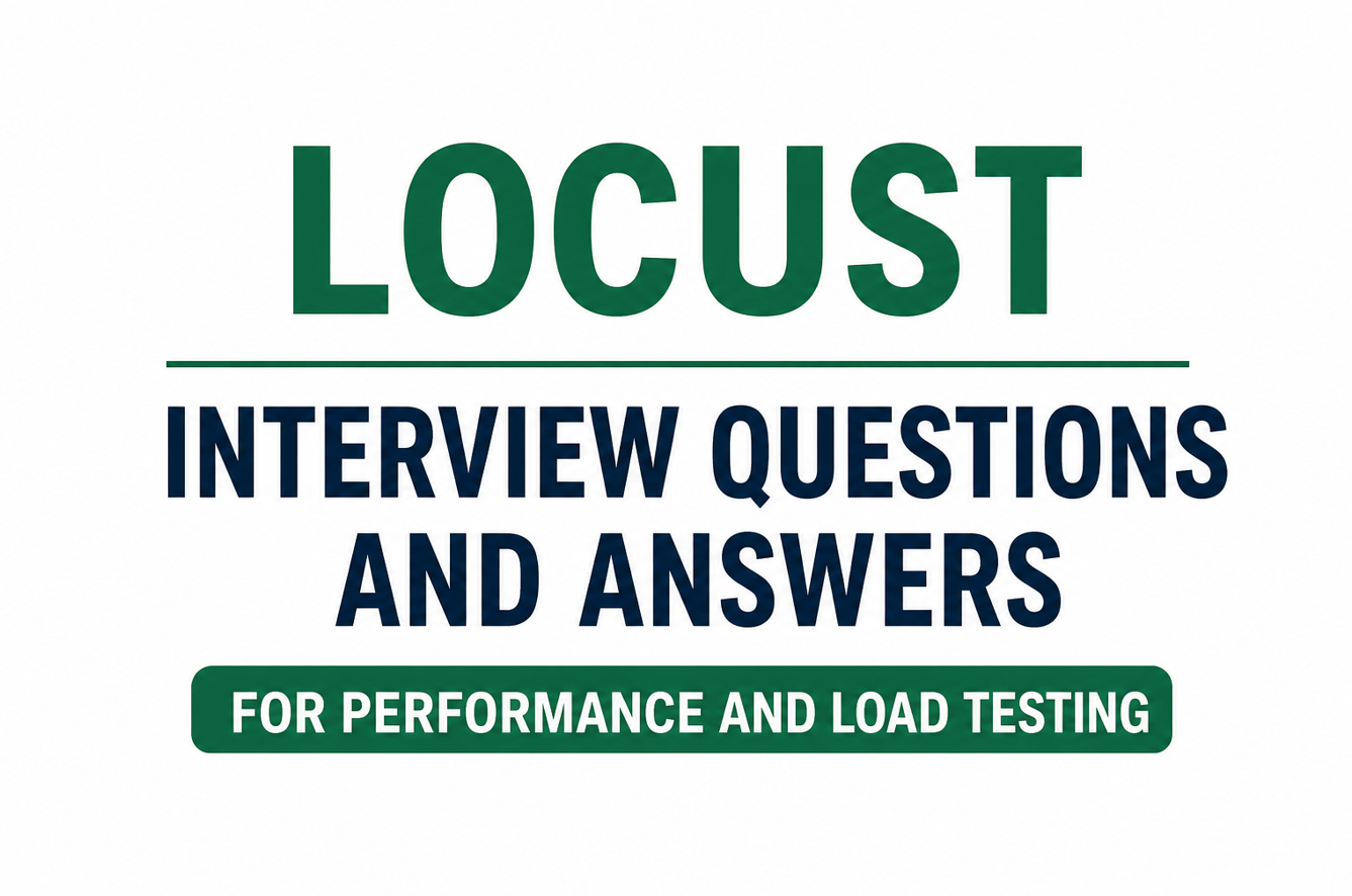 Locust Interview Questions and Answers for Performance and Load Testing