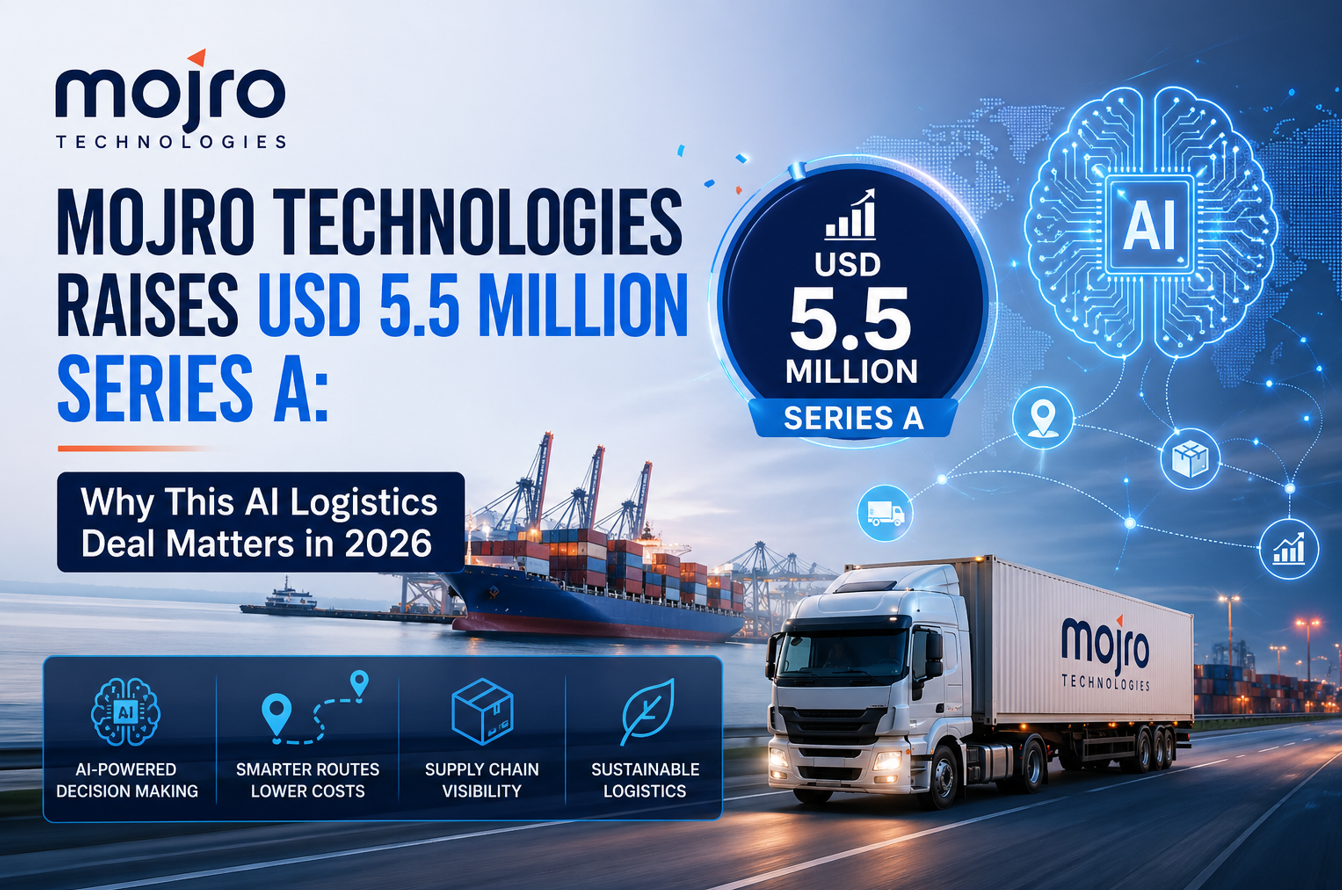 Mojro Technologies Raises USD 5.5 Million Series A: Why This AI Logistics Deal Matters in 2026