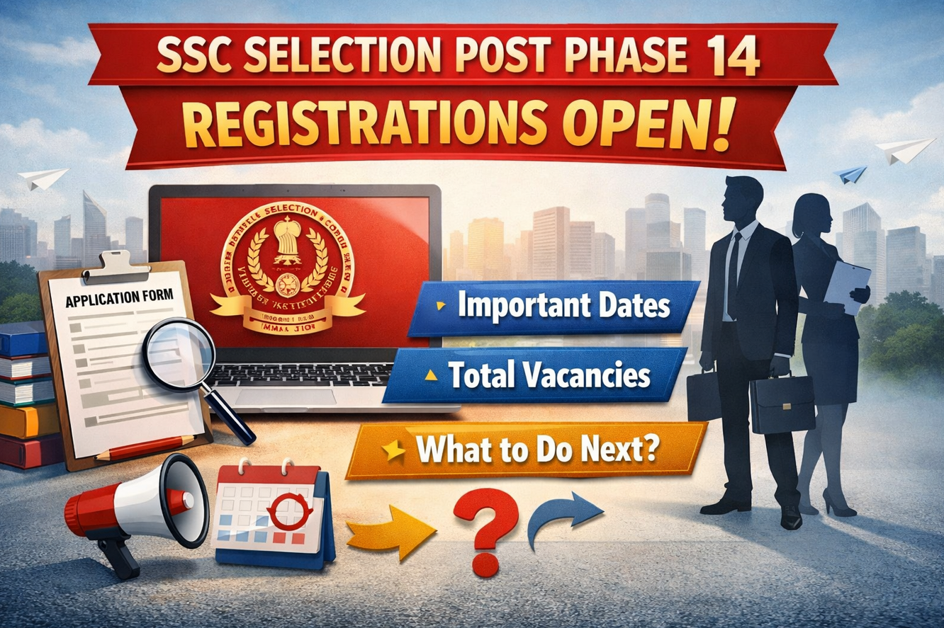 SSC Selection Post Phase 14 Registrations Open: Dates, Vacancies, and What to Do Next