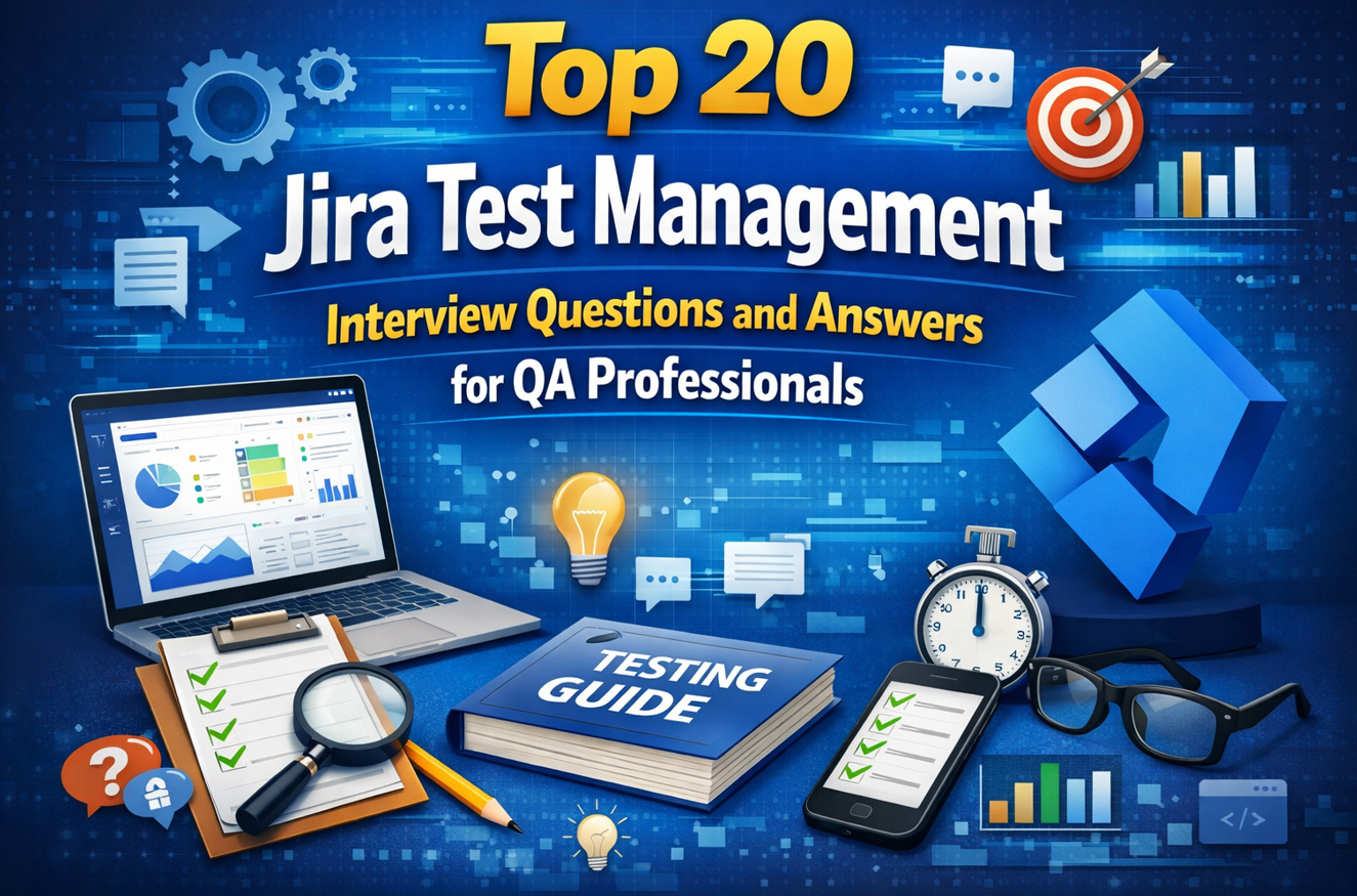 Top 20 Jira Test Management Interview Questions and Answers for QA Professionals
