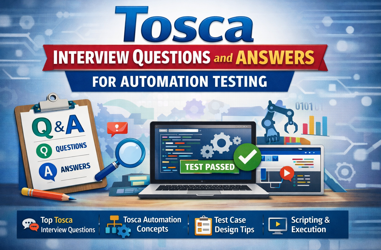 Tosca Interview Questions and Answers for Automation Testing
