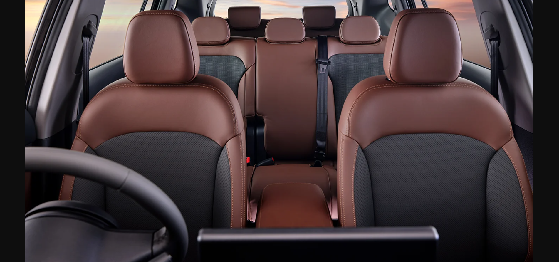 VinFast VF MPV7 Launched in India at INR 24.49 Lakh- A New Electric MPV for Big Families - Back Interiors and Seats