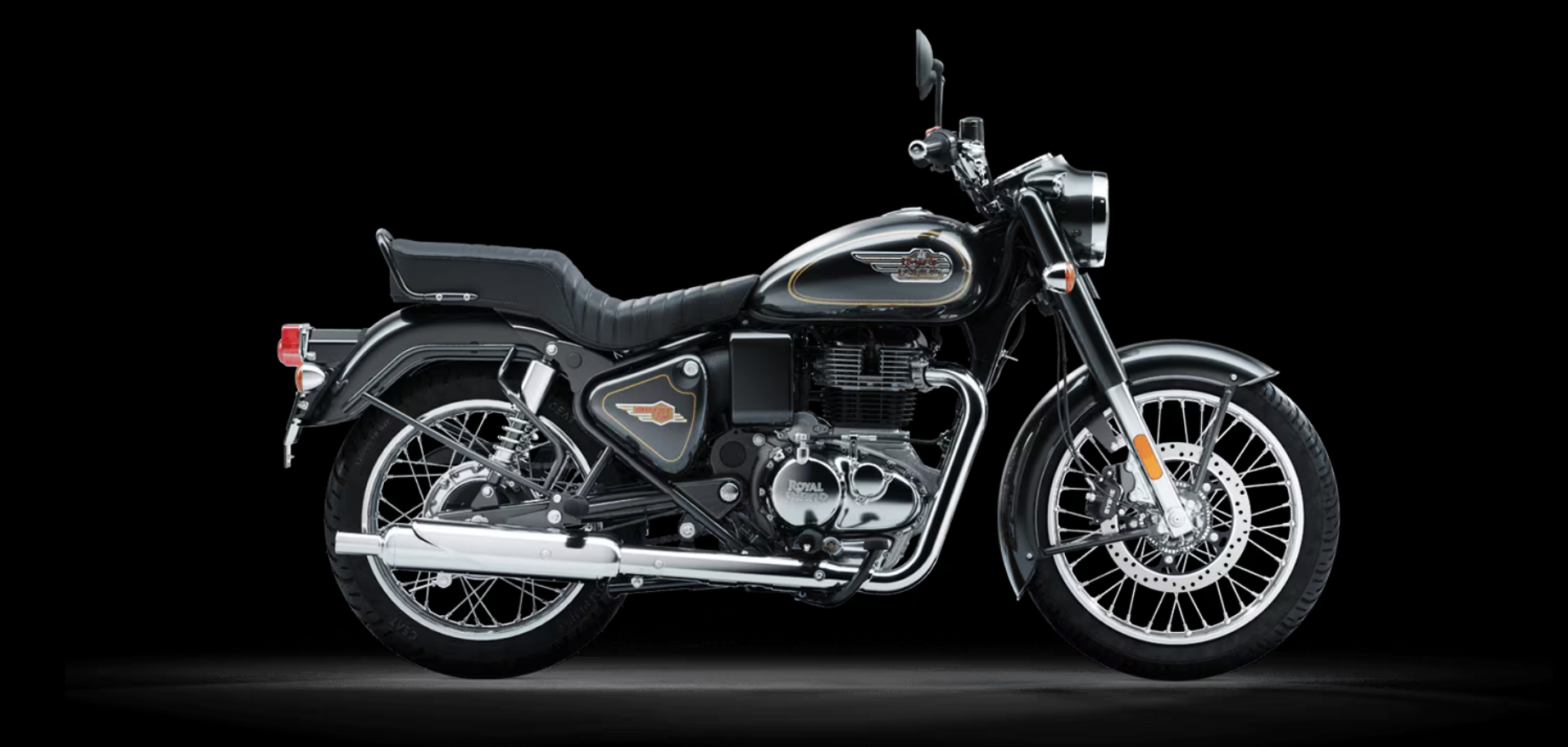 Battalion Black Royal Enfield Bullet 350