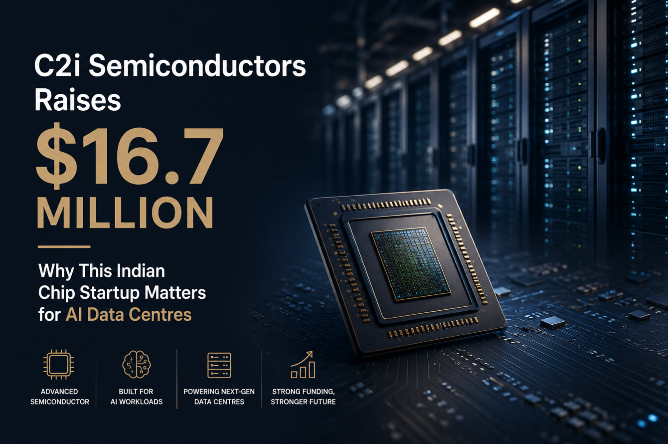 C2i Semiconductors Raises $16.7 Million - Why This Indian Chip Startup Matters for AI Data Centres