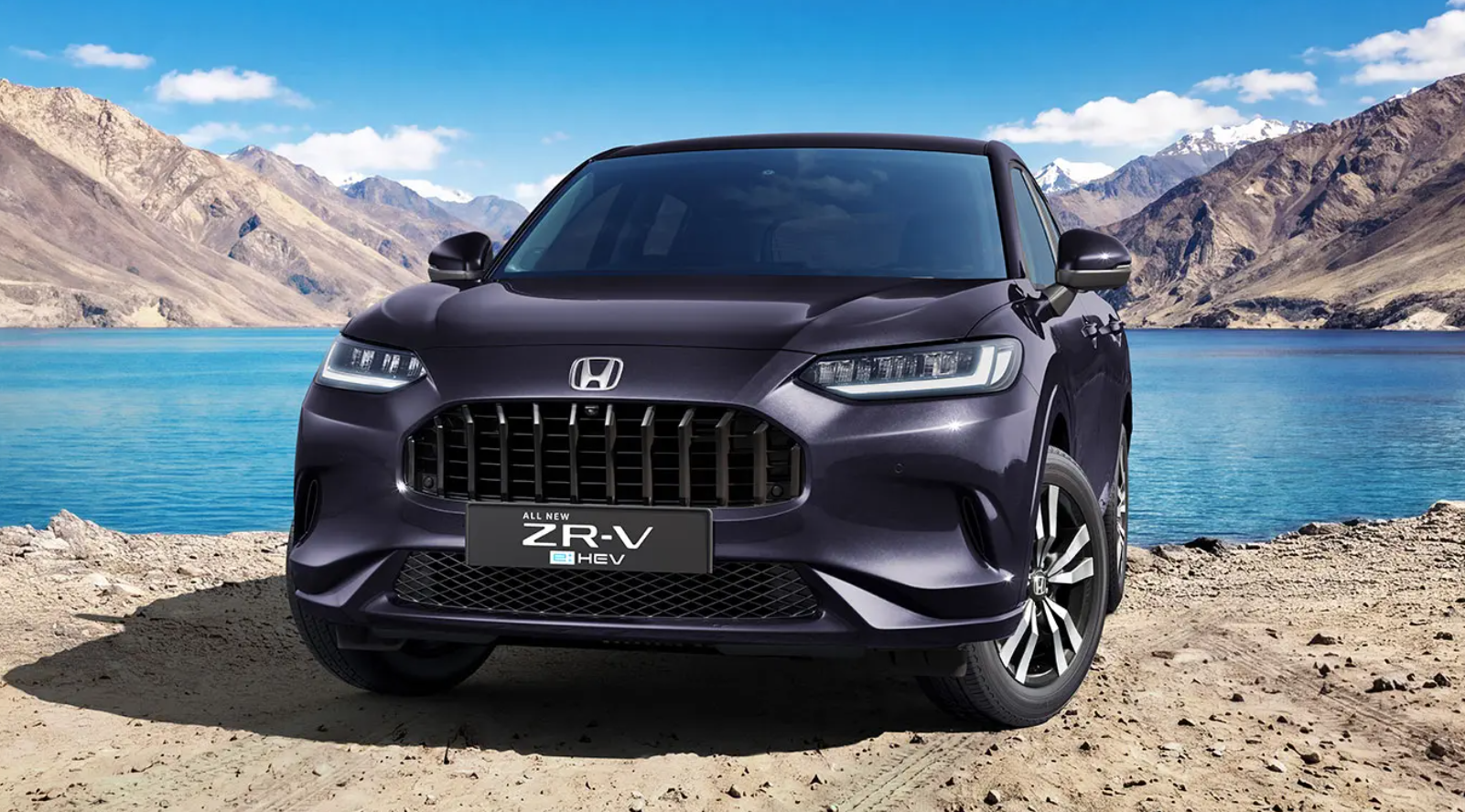 Honda ZR-V Hybrid Unveiled as New Flagship SUV in India - Front