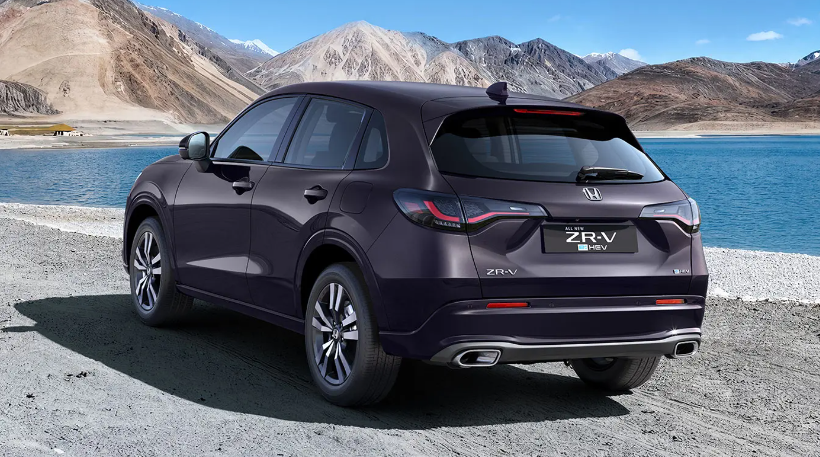 Honda ZR-V Hybrid Unveiled as New Flagship SUV in India - Rear