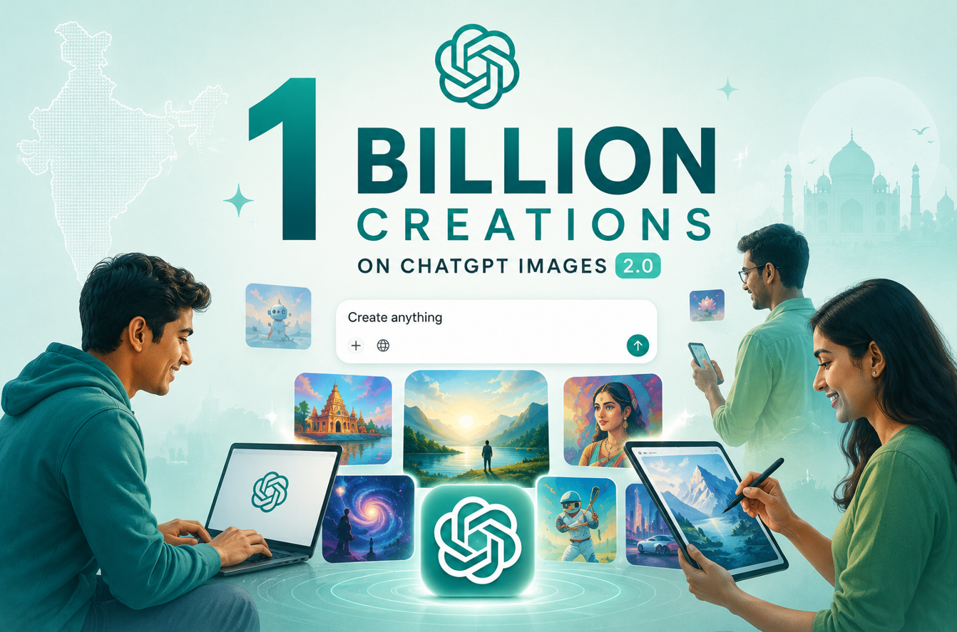 Indian Users Cross 1 Billion Creations on ChatGPT Images 2.0-Why This Is a Big AI Moment