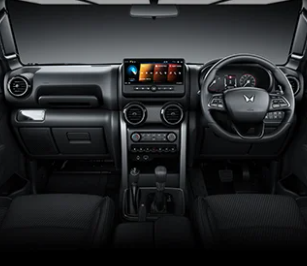 Mahindra Thar 4x4-Interior