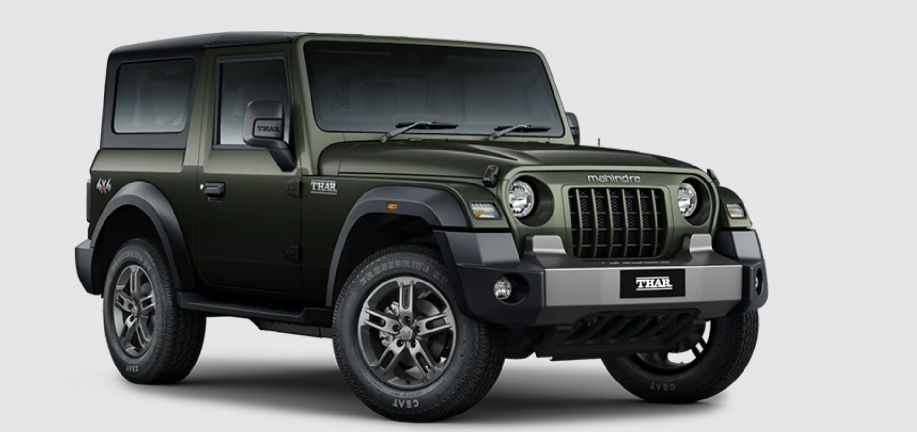 Mahindra Thar 4x4 - Rugged and Muscular Vehicle