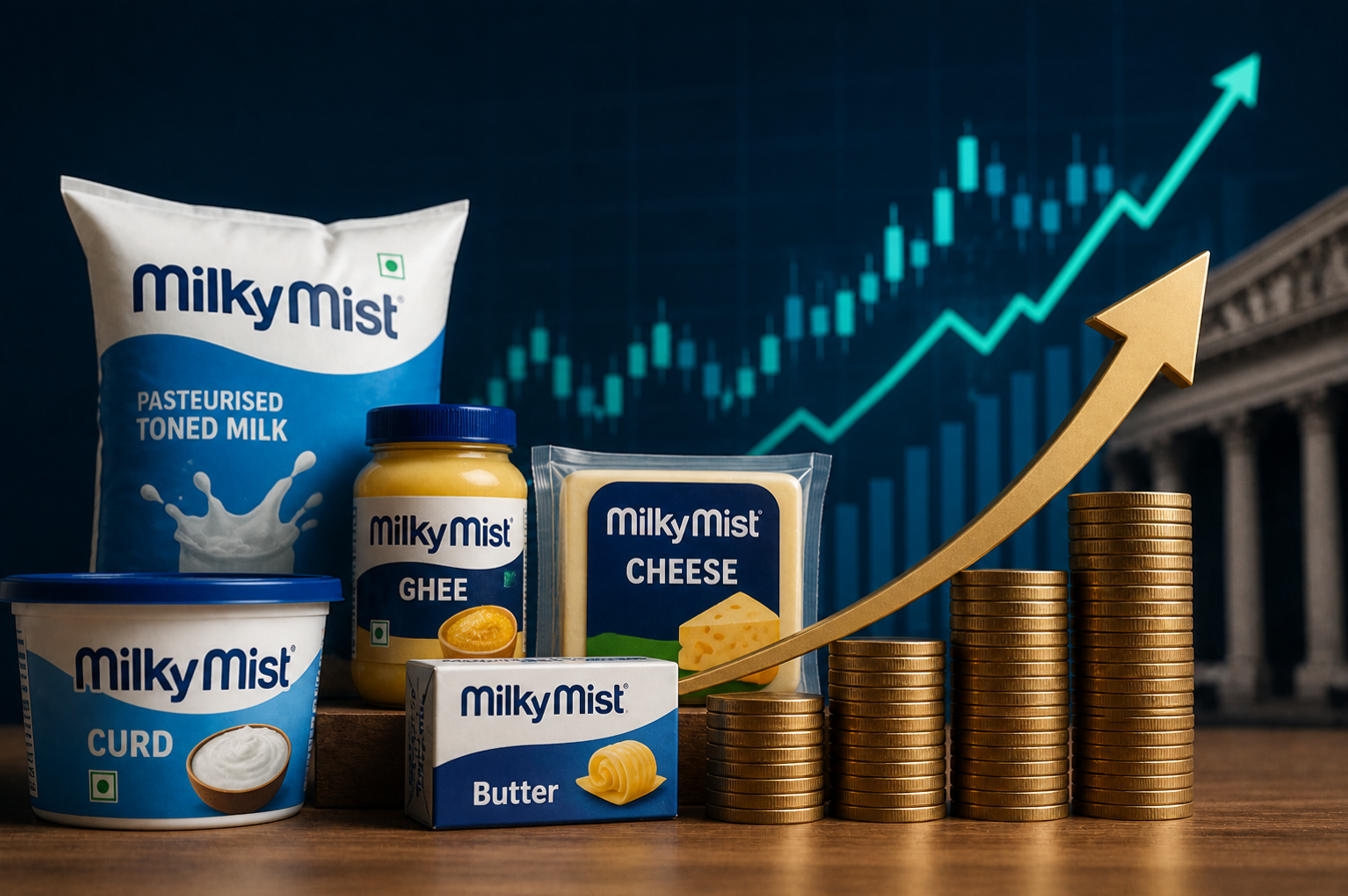 Milky Mist Raises Rs. 482 Crore Pre-IPO: What It Signals for FMCG Markets