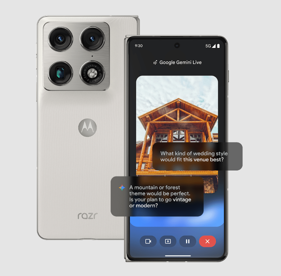Motorola Razr Fold Launched in India-Google Gemini