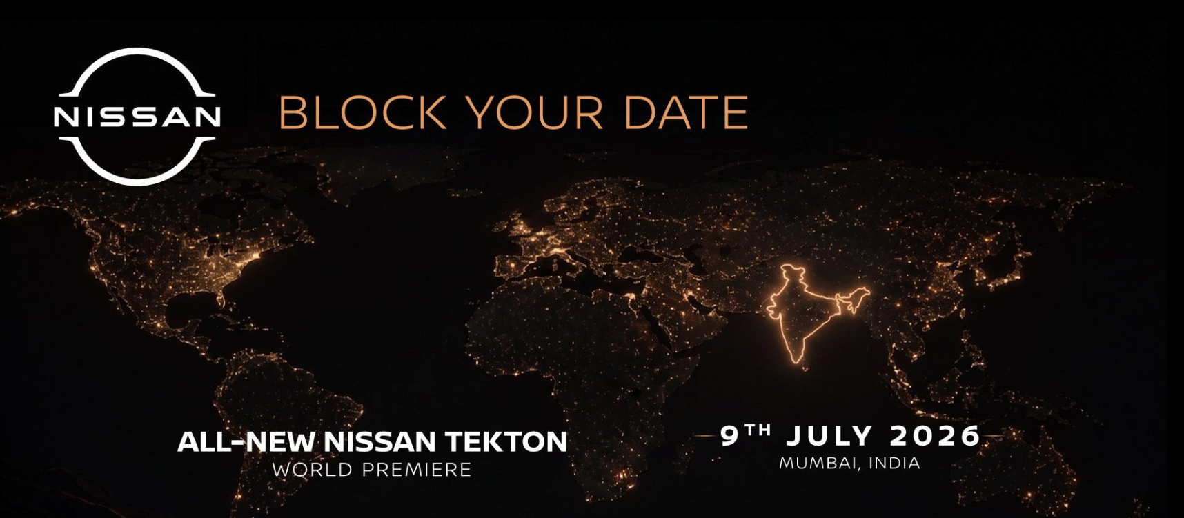 Nissan Tekton SUV Debut on July 9