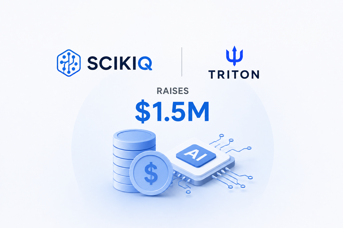 SCIKIQ Raised $1.5M from Triton-What It Signals for the AI Era