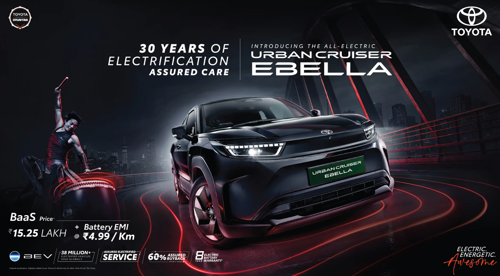 Toyota Ebella E3 Launched at Rs. 23.60 Lakh-EV