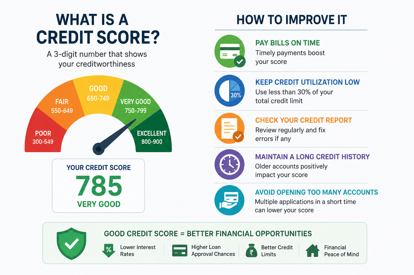 What Is a Credit Score and How to Improve It-A Simple Guide