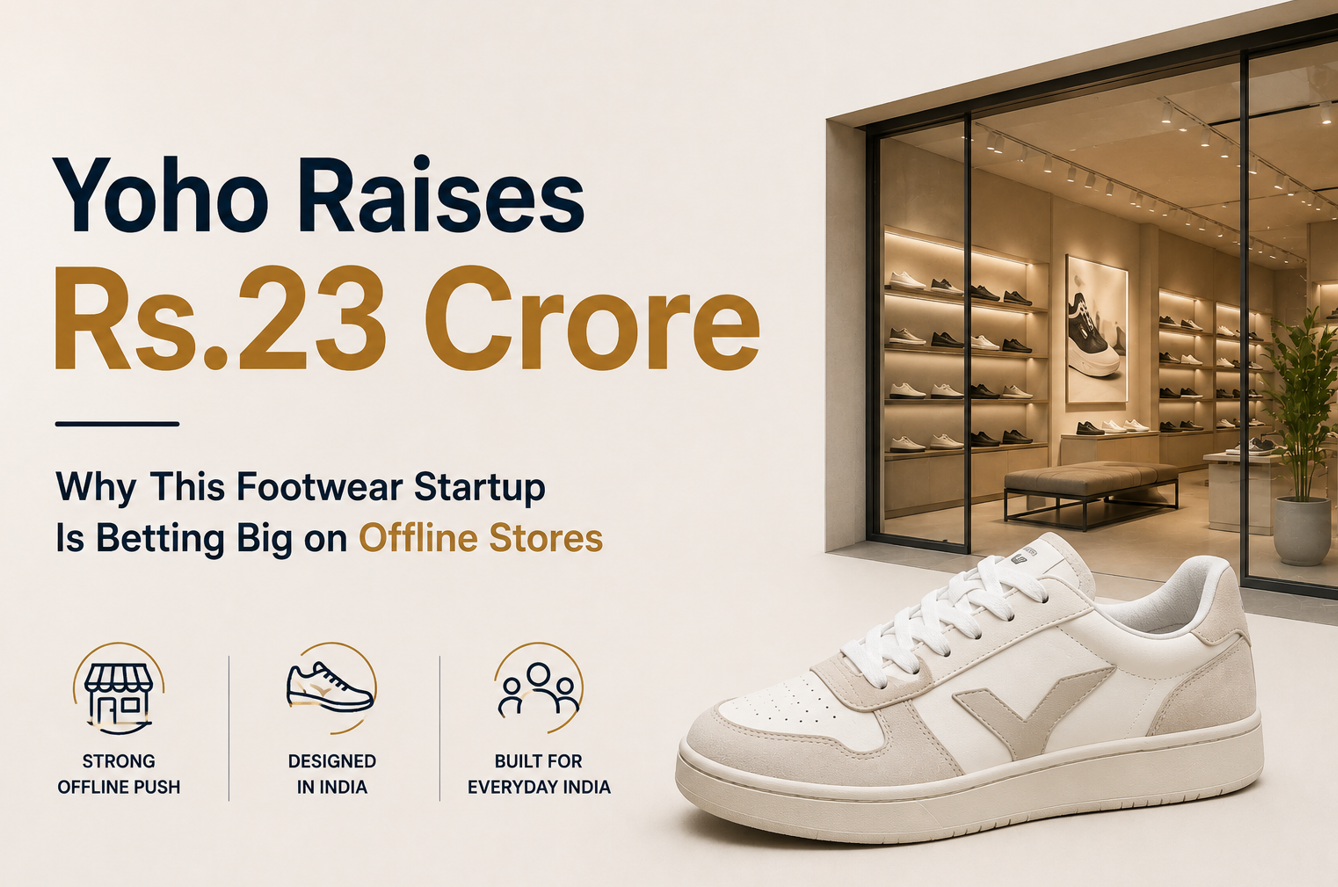 Yoho Raises Rs.23 Crore-Why This Footwear Startup Is Betting Big on Offline Stores