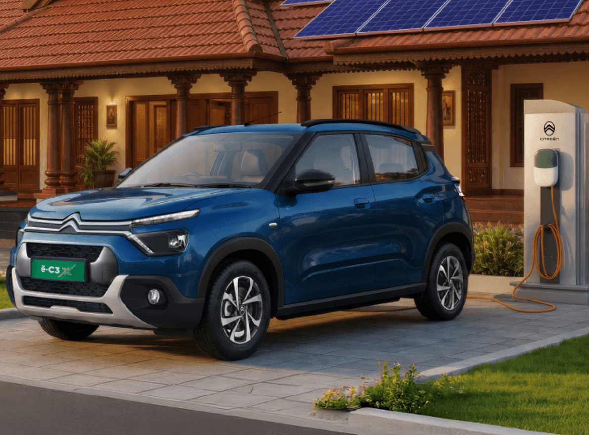Citroen e-C3X Launched in India-With AC and DC Charging options