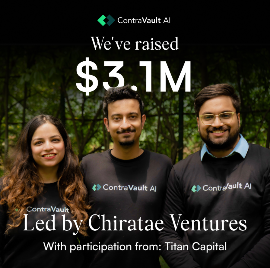 ContraVault AI Raises $3.1 Million to Help Infrastructure Firms Win Better Bids