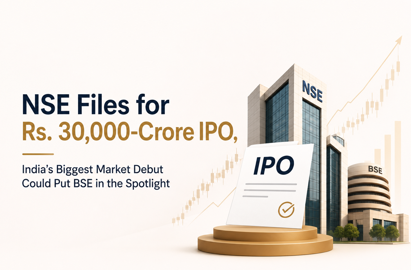 NSE Files for Rs. 30,000-Crore IPO, India’s Biggest Market Debut Could Put BSE in the Spotlight