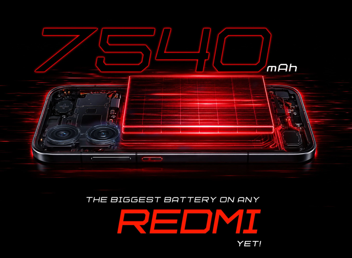 Redmi Turbo 5 Arrives in India With a Huge 7,540mAh Battery