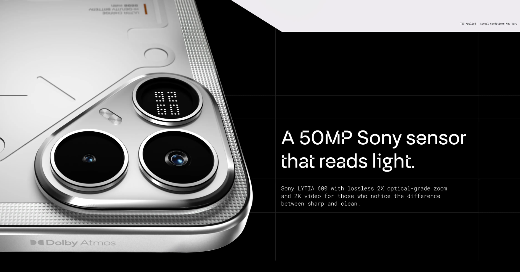 Tecno POVA 8 5G First Sale Begins Today, A Power Phone With 8,000mAh Battery and 144Hz Display - Camera