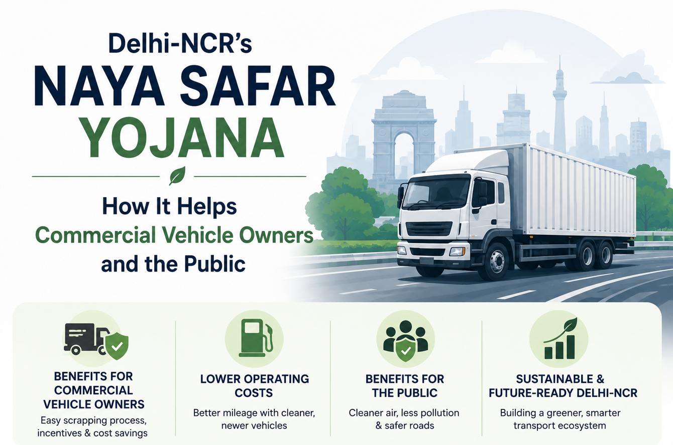 Delhi-NCR’s Naya Safar Yojana - How It Helps Commercial Vehicle Owners and the Public