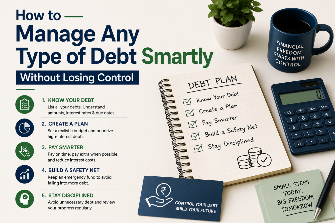 How to Manage Any Type of Debt Smartly Without Losing Control