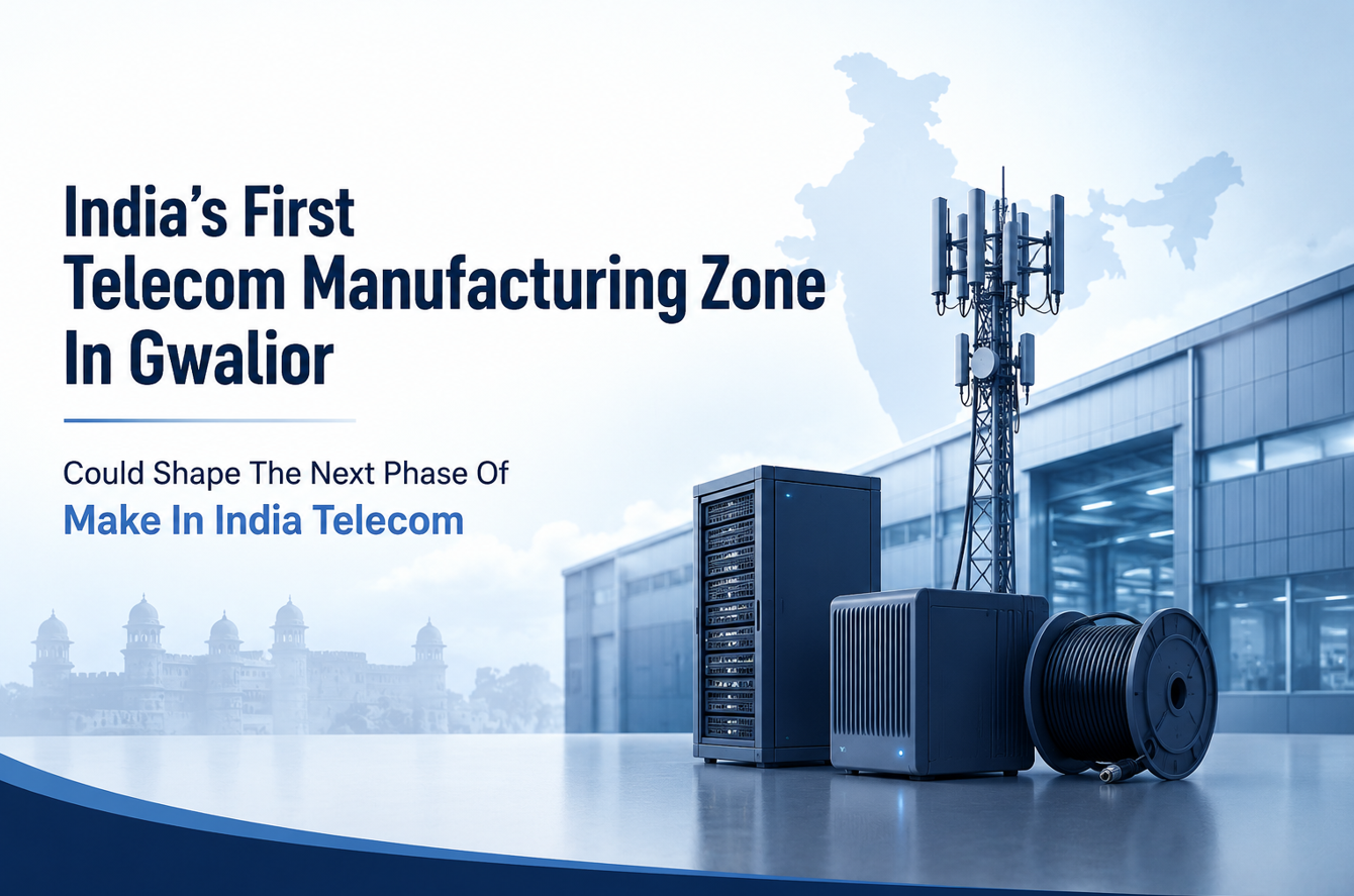 India’s First Telecom Manufacturing Zone In Gwalior Could Shape The Next Phase Of Make In India Telecom