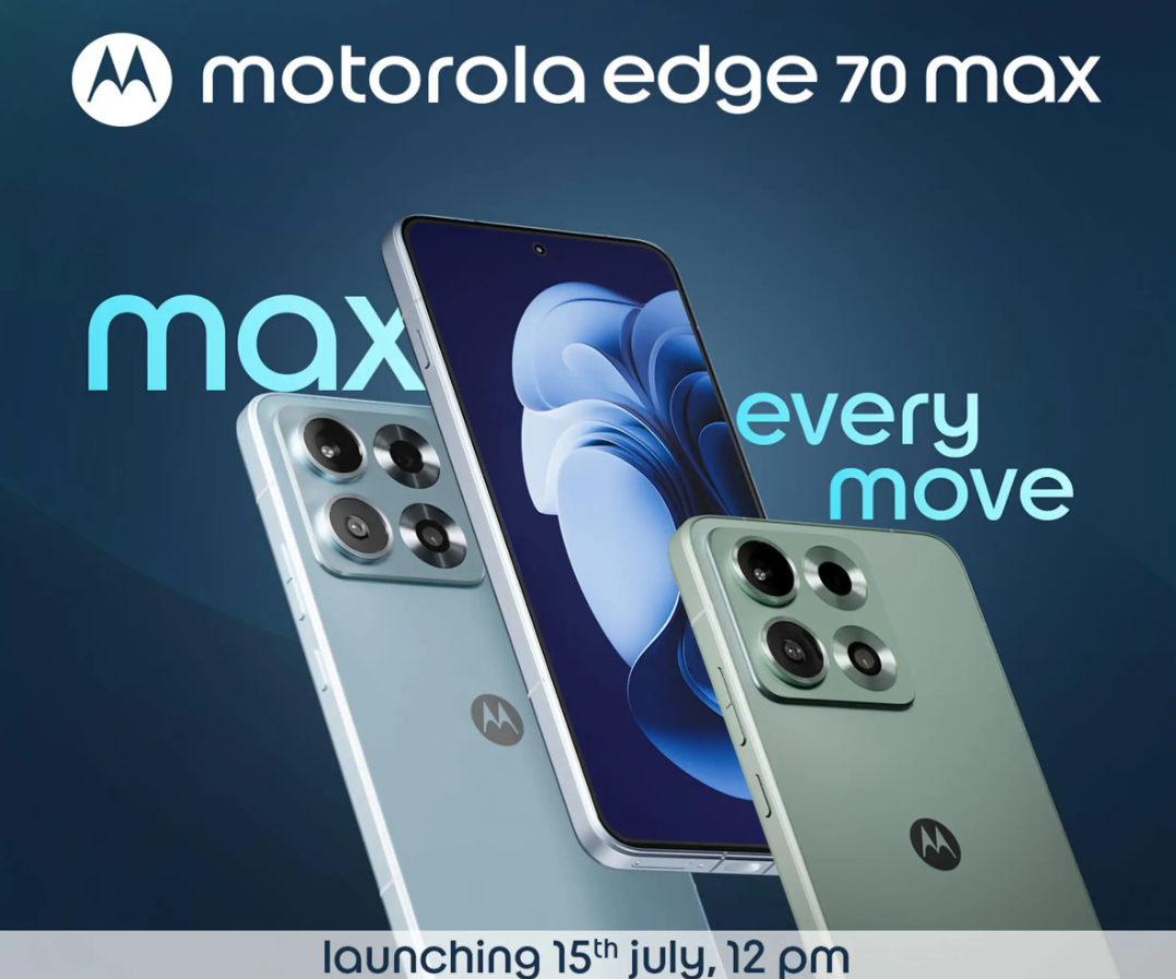 Motorola Edge 70 Max India To Launch Today With Big Battery, Snapdragon 8 Gen 5 and Expected Price