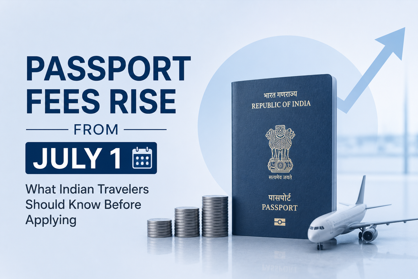Passport Fees Rise From July 1, What Indian Travelers Should Know Before Applying