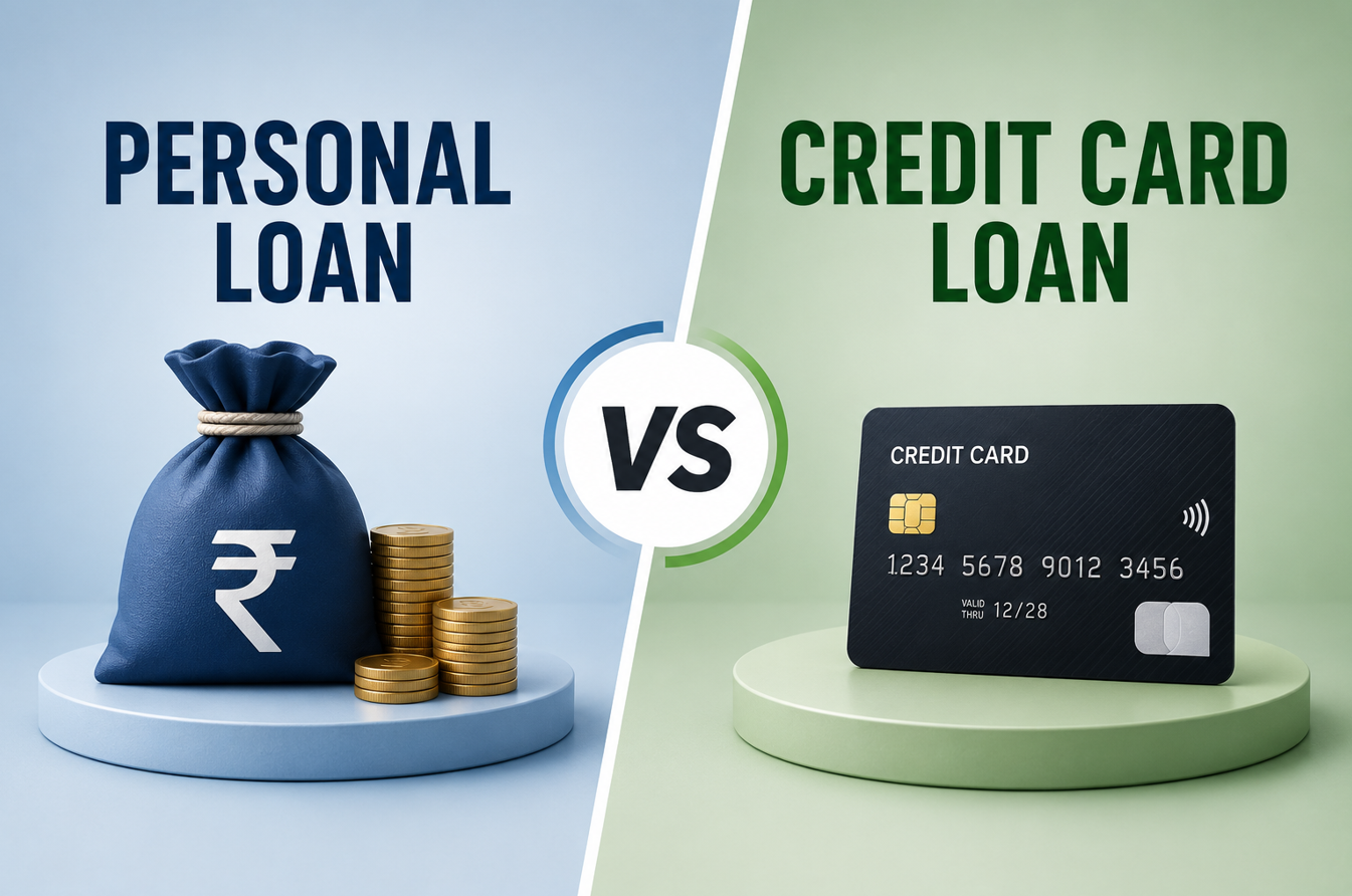 Personal Loan vs Credit Card Loan - Which One Can Help You Better?