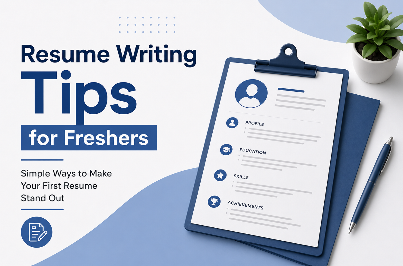 Resume Writing Tips for Freshers - Simple Ways to Make Your First Resume Stand Out
