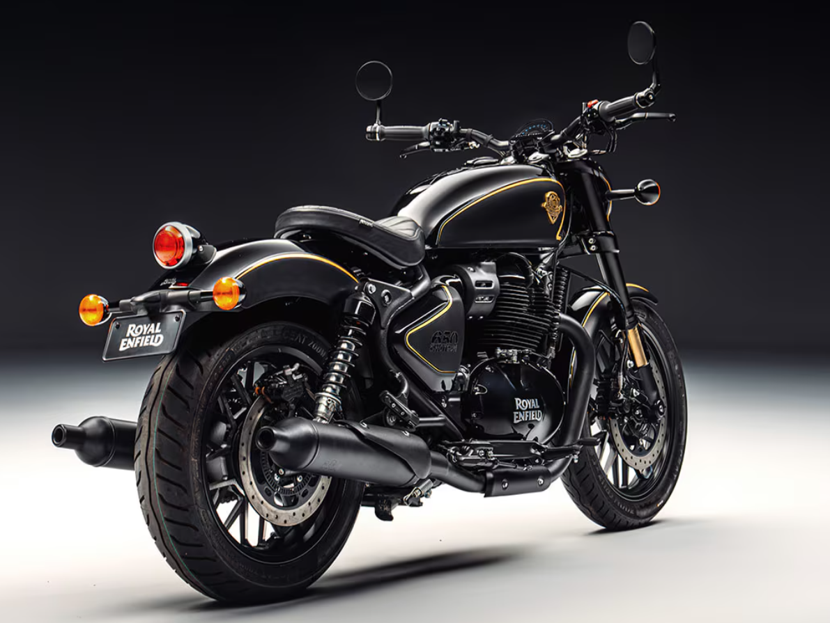 Royal Enfield Shotgun 650 Rough Crafts Edition at Rs. 5.75 Lakh - Rear
