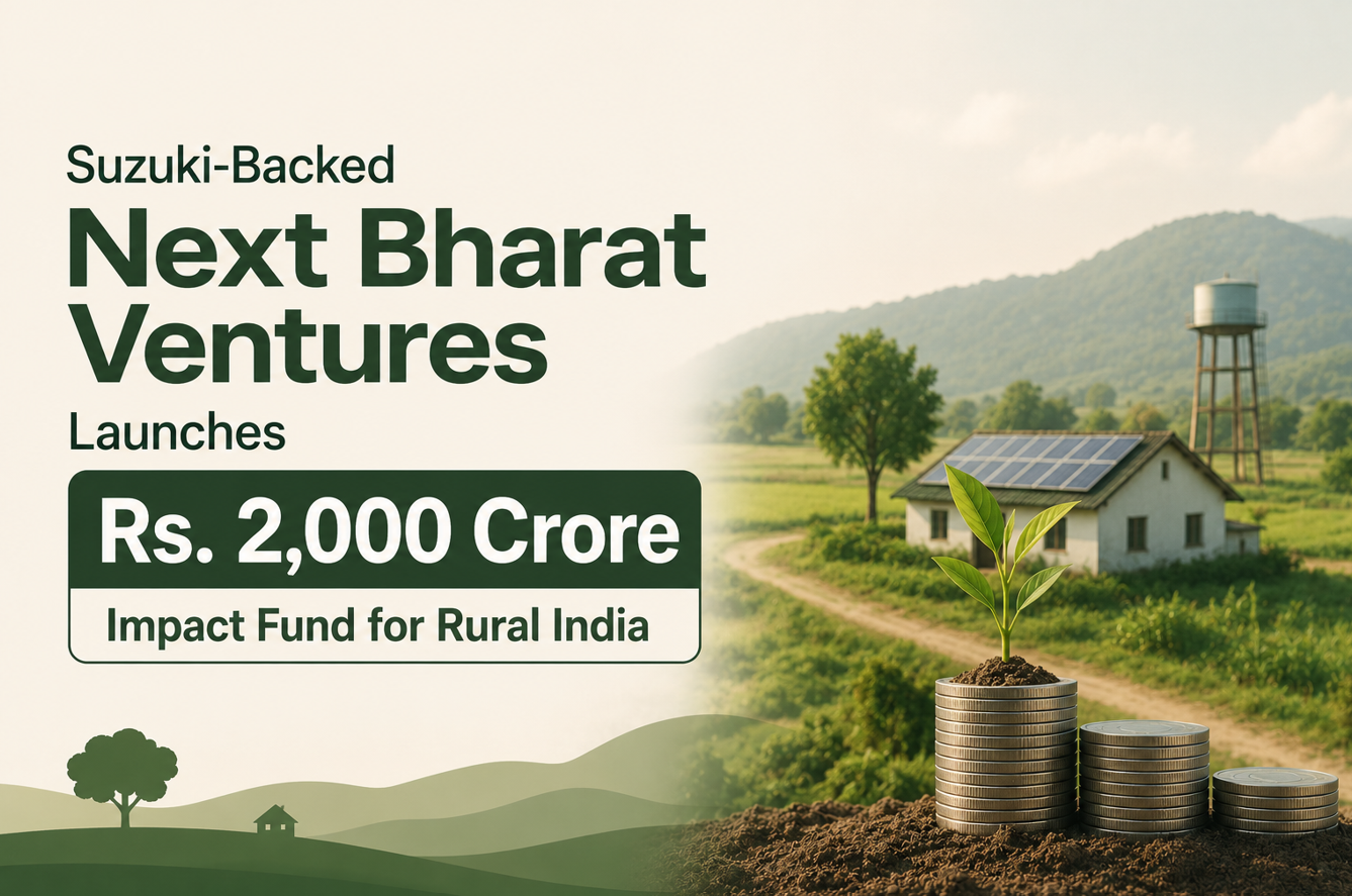 Suzuki-Backed Next Bharat Ventures Launches Rs. 2,000 Crore Impact Fund for Rural India