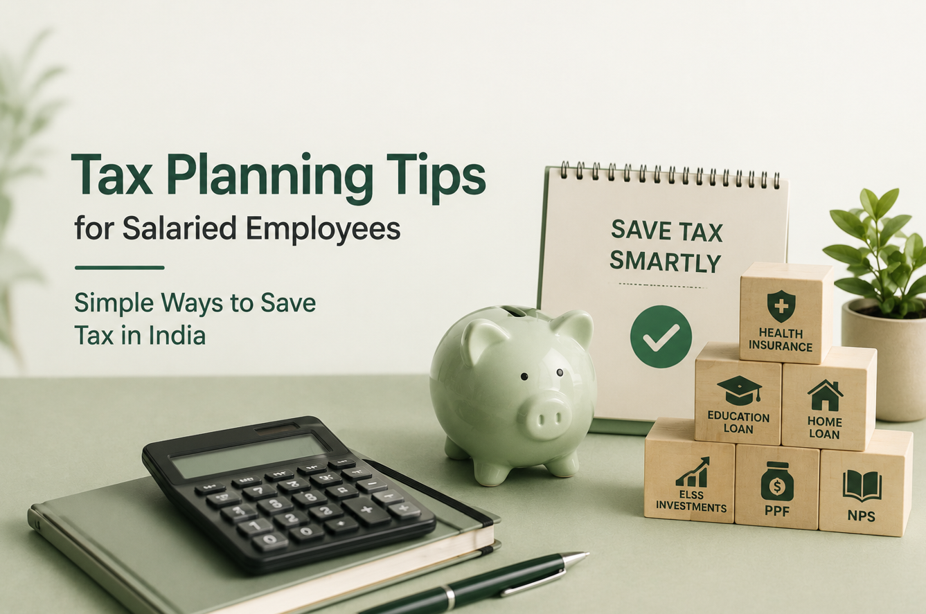 Tax Planning Tips for Salaried Employees - Simple Ways to Save Tax in India