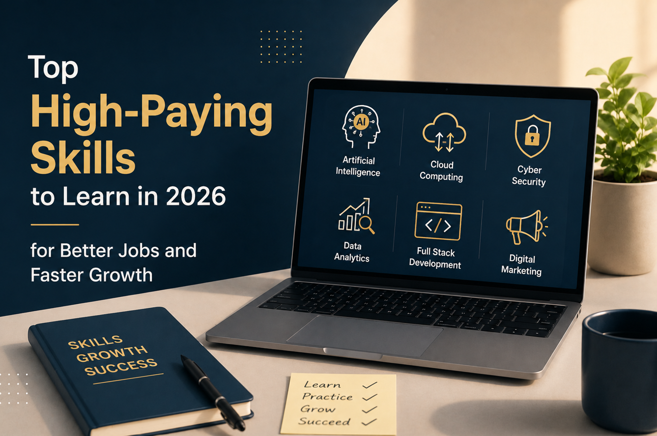 Top High-Paying Skills to Learn in 2026 for Better Jobs and Faster Growth