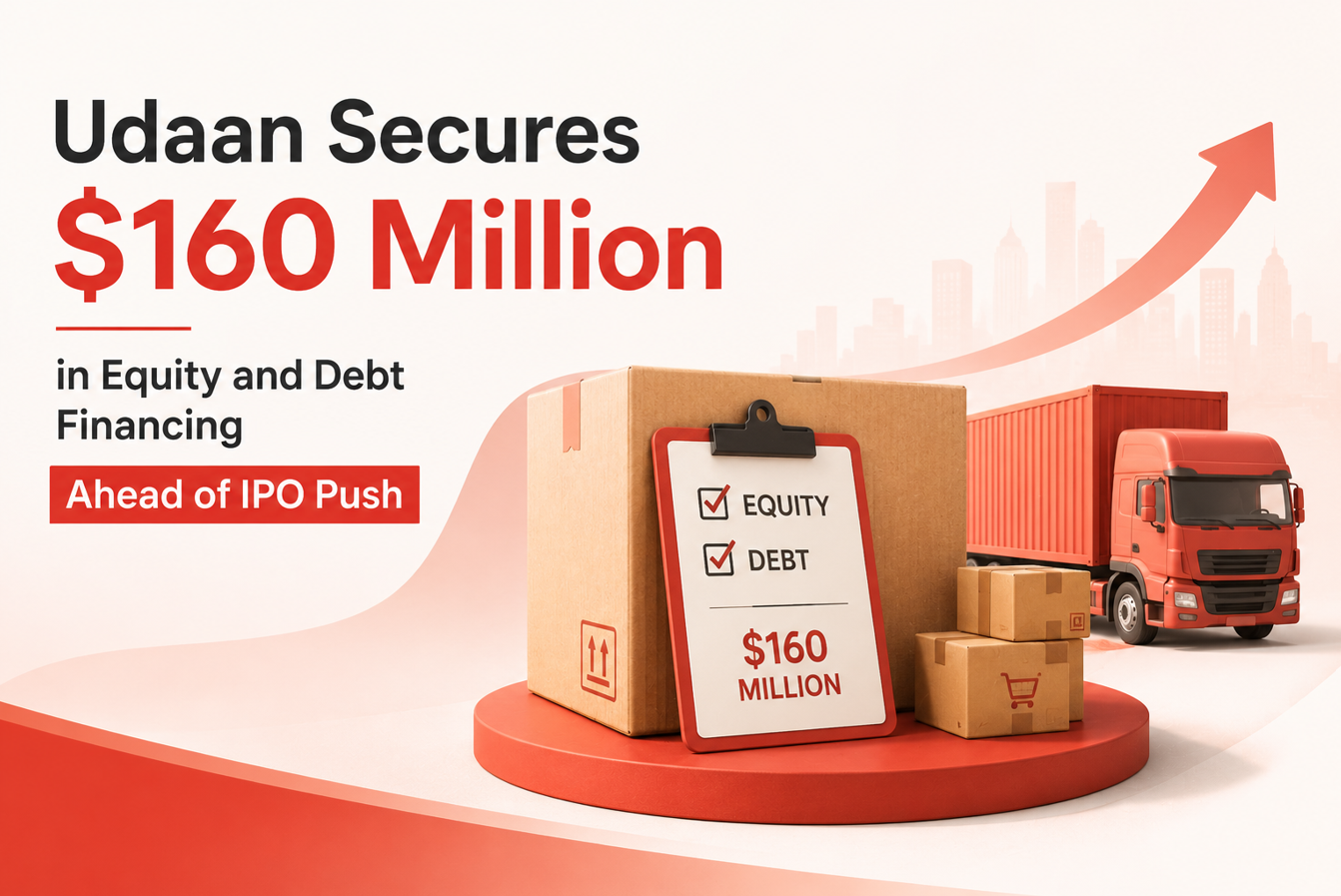 Udaan Secures $160 Million in Equity and Debt Financing Ahead of IPO Push
