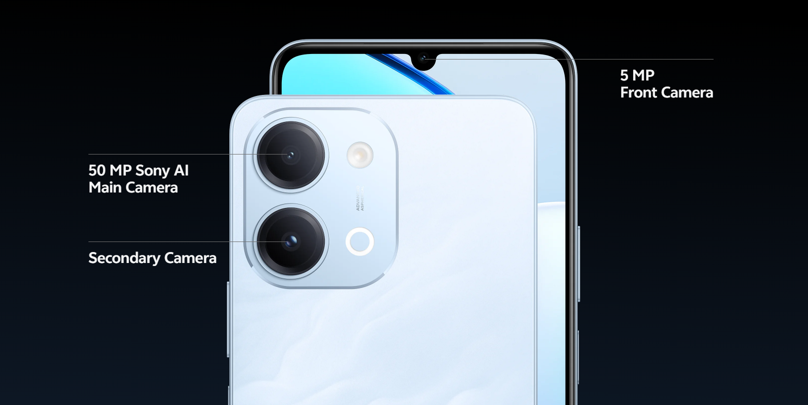 Vivo T5 Lite 44W 5G - Camera